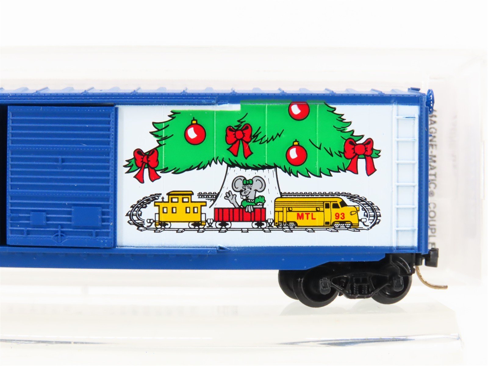 N Scale Micro-Trains Line MTL 37020 Holiday 50' Double Door Box Car #1993