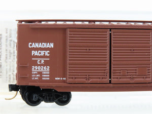 N Micro-Trains MTL 23140 CP Canadian Pacific 40' Double Doors Box Car #290262