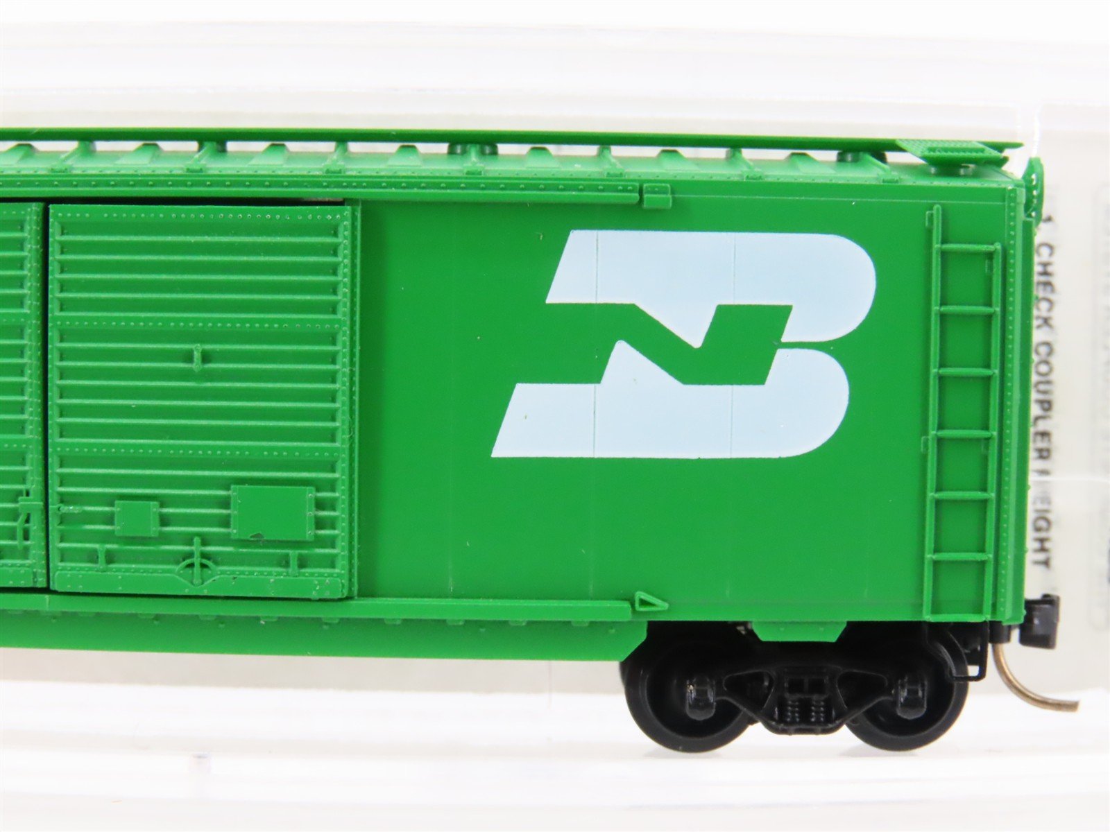 N Micro-Trains MTL 23080 BN Burlington Northern 40' Double Door Box Car #198765