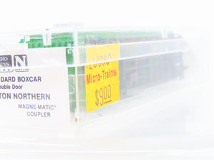 N Micro-Trains MTL 23080 BN Burlington Northern 40' Double Door Box Car #198765