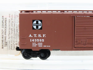 N Scale Micro-Trains MTL 20060 ATSF Santa Fe 40' Single Door Box Car #143585
