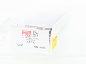 N Scale Micro-Trains MTL 20060 ATSF Santa Fe 40' Single Door Box Car #143585