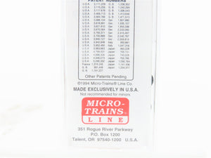 N Scale Micro-Trains MTL 38140 BAR Bangor Aroostook 50' Plug Door Box Car #6630