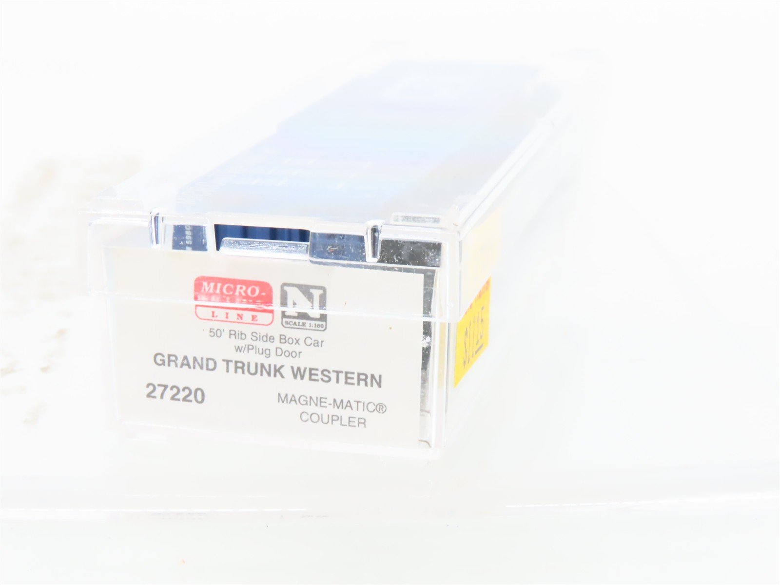 N Micro-Trains MTL 27220 GTW Grand Trunk Western 50' Plug Door Box Car #598093