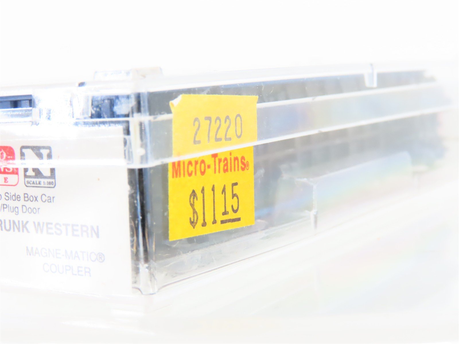 N Micro-Trains MTL 27220 GTW Grand Trunk Western 50' Plug Door Box Car #598093