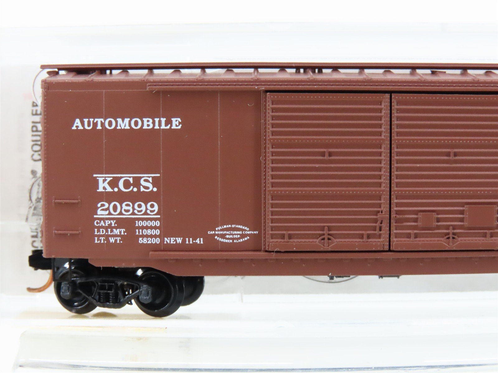 N Scale Micro-Trains MTL 34230 KCS Southern Belle 50' Double Door Box Car #20899