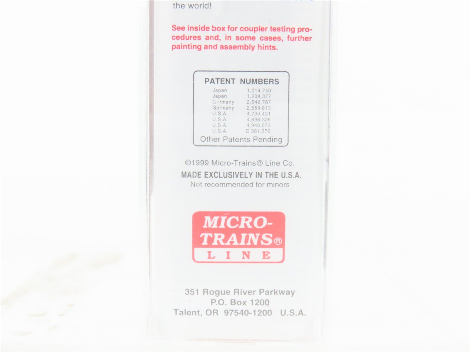 N Scale Micro-Trains MTL 34230 KCS Southern Belle 50' Double Door Box Car #20899