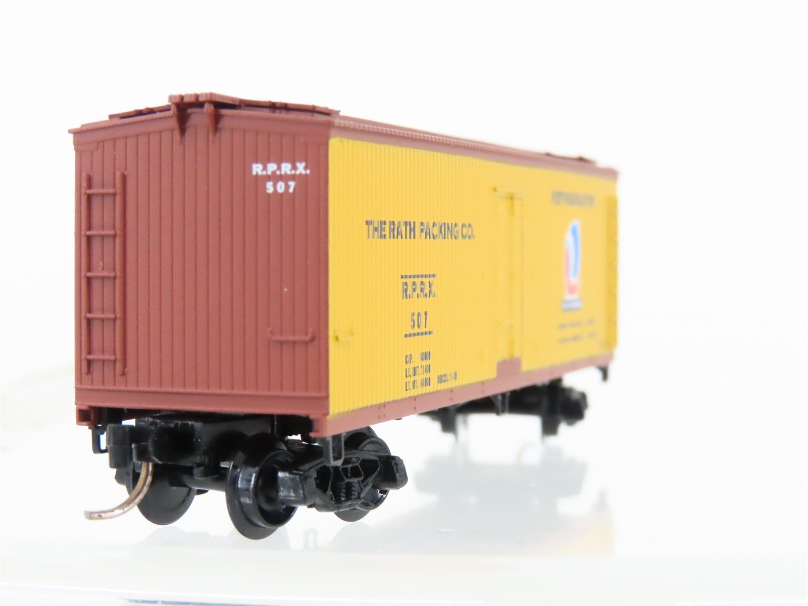 N Scale Kadee Micro-Trains MTL 47310 RPRX Rath Packing Co. 40' Reefer #507