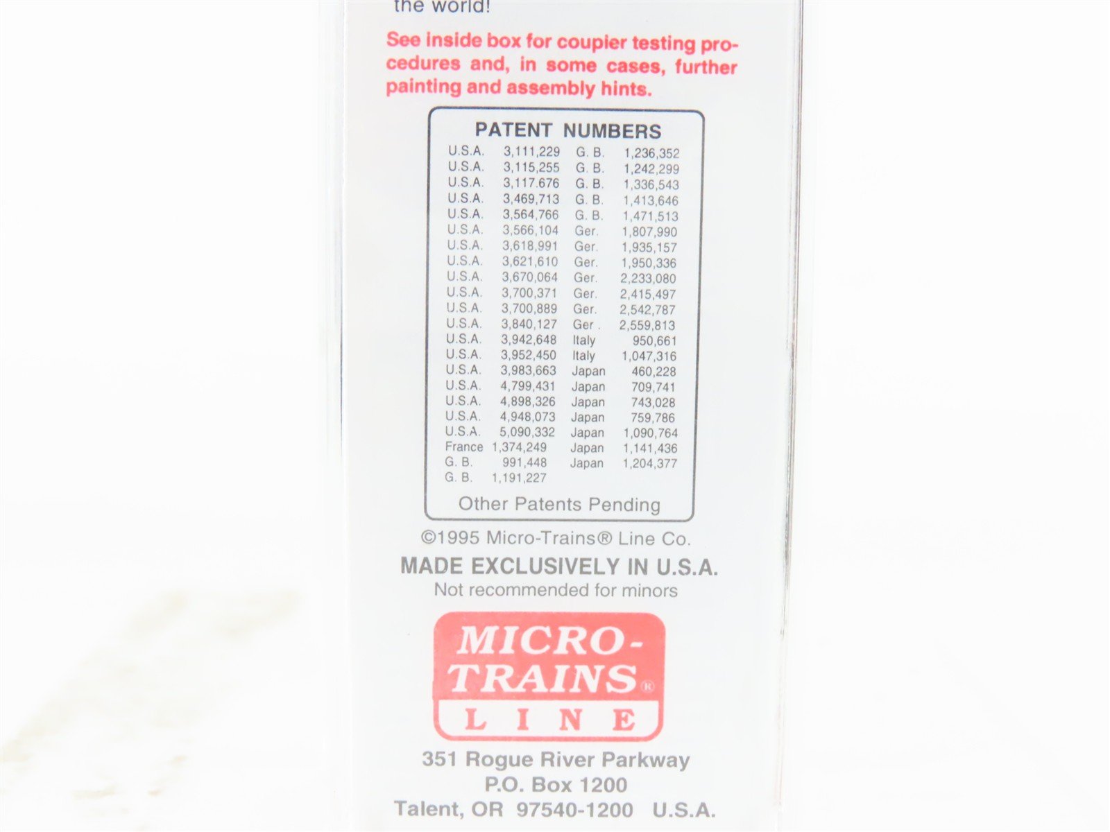 N Micro-Trains MTL 20240 NYC New York Central Pacemaker 40' Box Car #174710