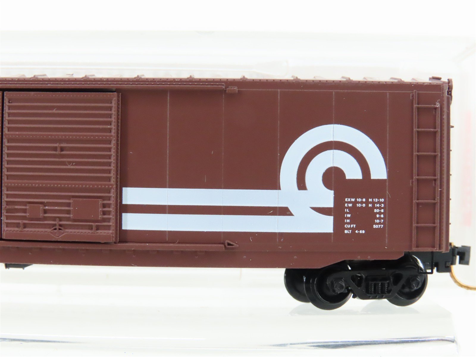 N Scale Micro-Trains MTL 37010 CR Conrail 50' Double Door Box Car #174605