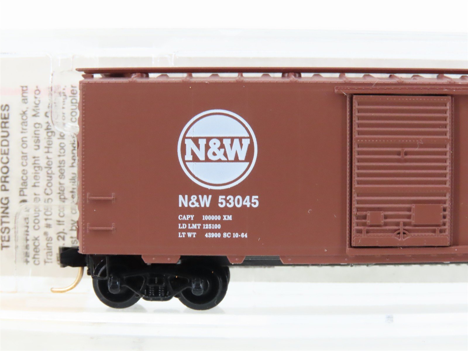 N Micro-Trains MTL 20039 N&W Norfolk & Western 40' Single Door Box Car #53045