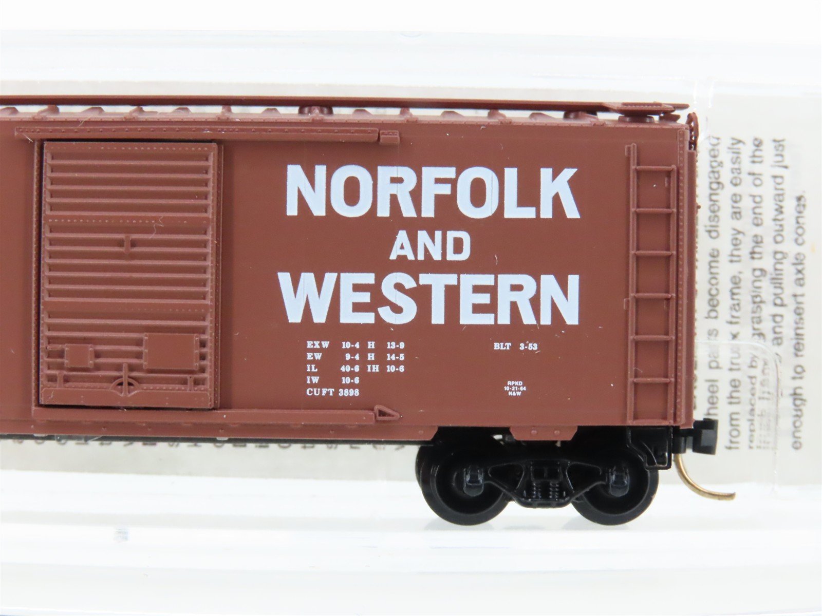 N Micro-Trains MTL 20039 N&W Norfolk & Western 40' Single Door Box Car #53045