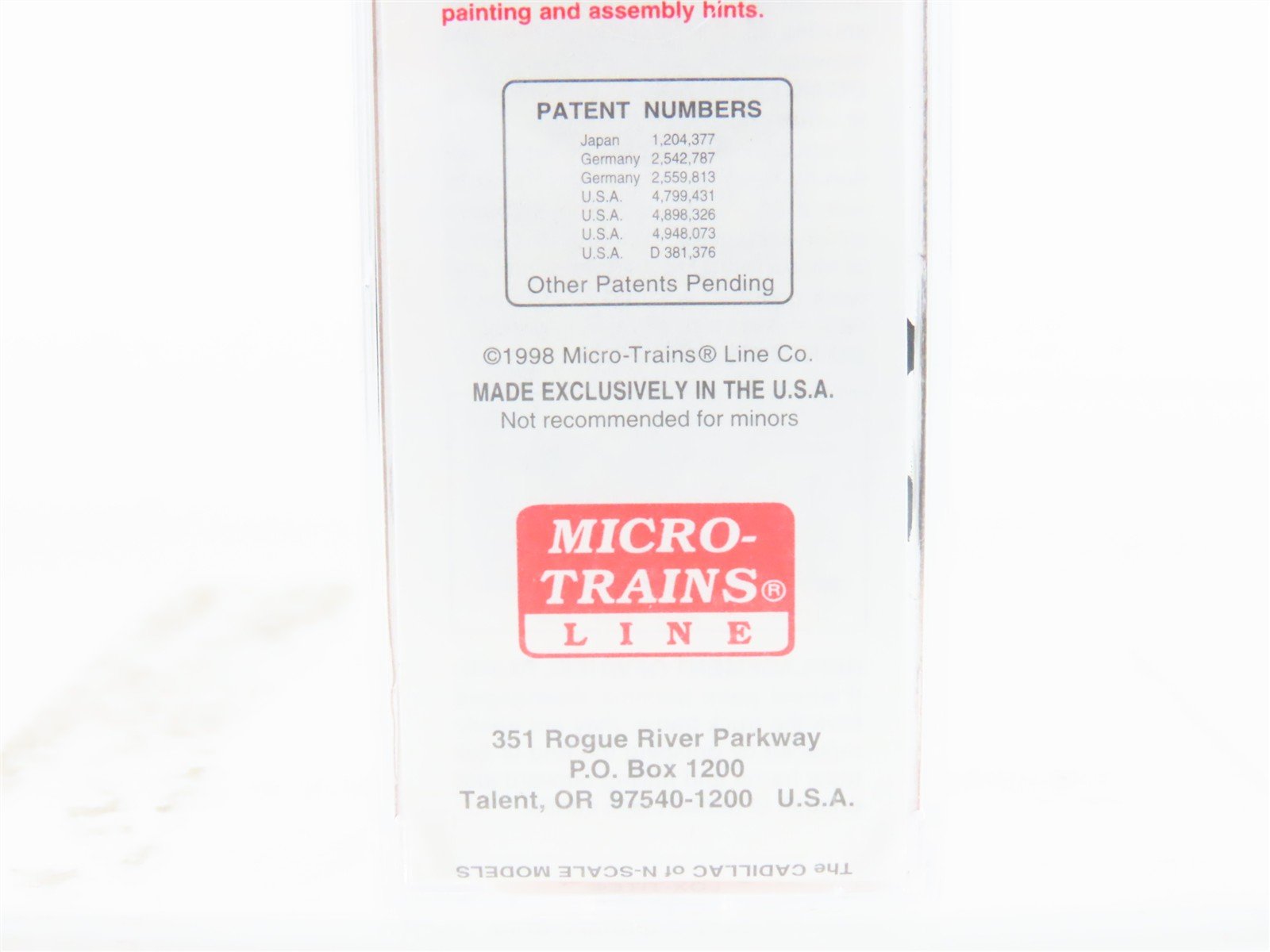 N Micro-Trains MTL 20039 N&W Norfolk & Western 40' Single Door Box Car #53045