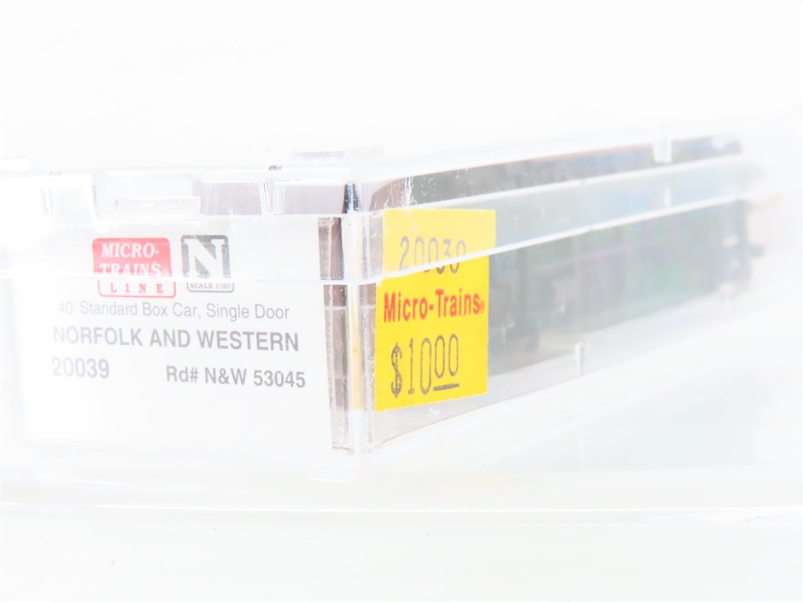 N Micro-Trains MTL 20039 N&W Norfolk & Western 40' Single Door Box Car #53045