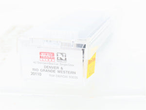 N Scale Micro-Trains MTL 20110 D&RGW Rio Grande 40' Single Door Box Car #60035