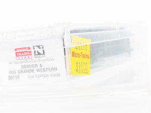 N Scale Micro-Trains MTL 20110 D&RGW Rio Grande 40' Single Door Box Car #60035