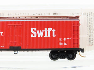 N Micro-Trains MTL 49400 SRLX Swift Refrigerator Line 40' Wood Reefer #5199