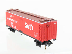 N Micro-Trains MTL 49400 SRLX Swift Refrigerator Line 40' Wood Reefer #5199