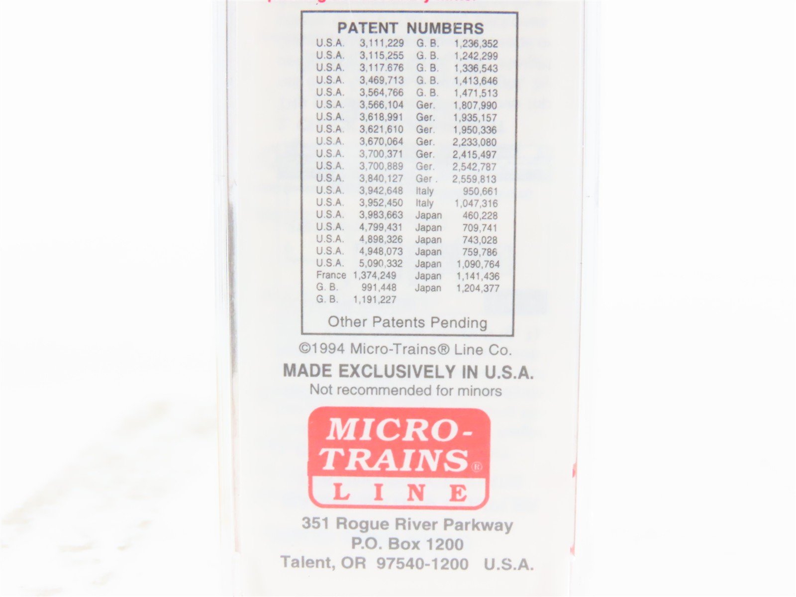 N Micro-Trains MTL 49400 SRLX Swift Refrigerator Line 40' Wood Reefer #5199