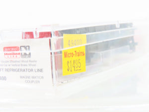 N Micro-Trains MTL 49400 SRLX Swift Refrigerator Line 40' Wood Reefer #5199