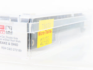 N Scale Micro-Trains MTL 78070 C&O Chesapeake & Ohio 50' Auto Box Car #272189
