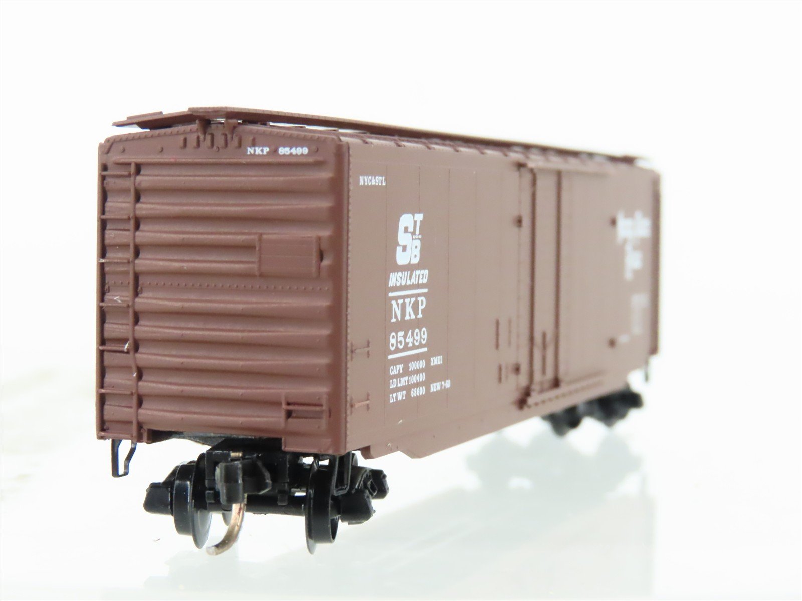 N Micro-Trains MTL 32080 NKP Nickel Plate Road 50' Plug Door Box Car #85499