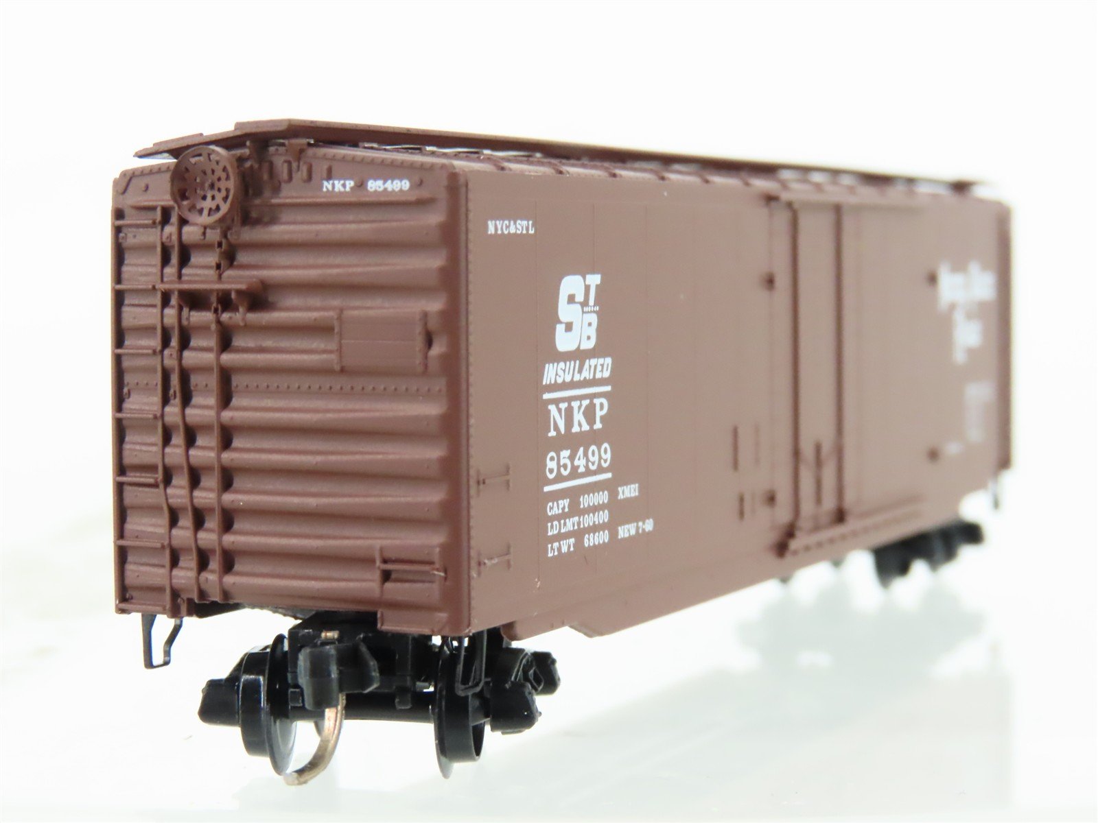 N Micro-Trains MTL 32080 NKP Nickel Plate Road 50' Plug Door Box Car #85499