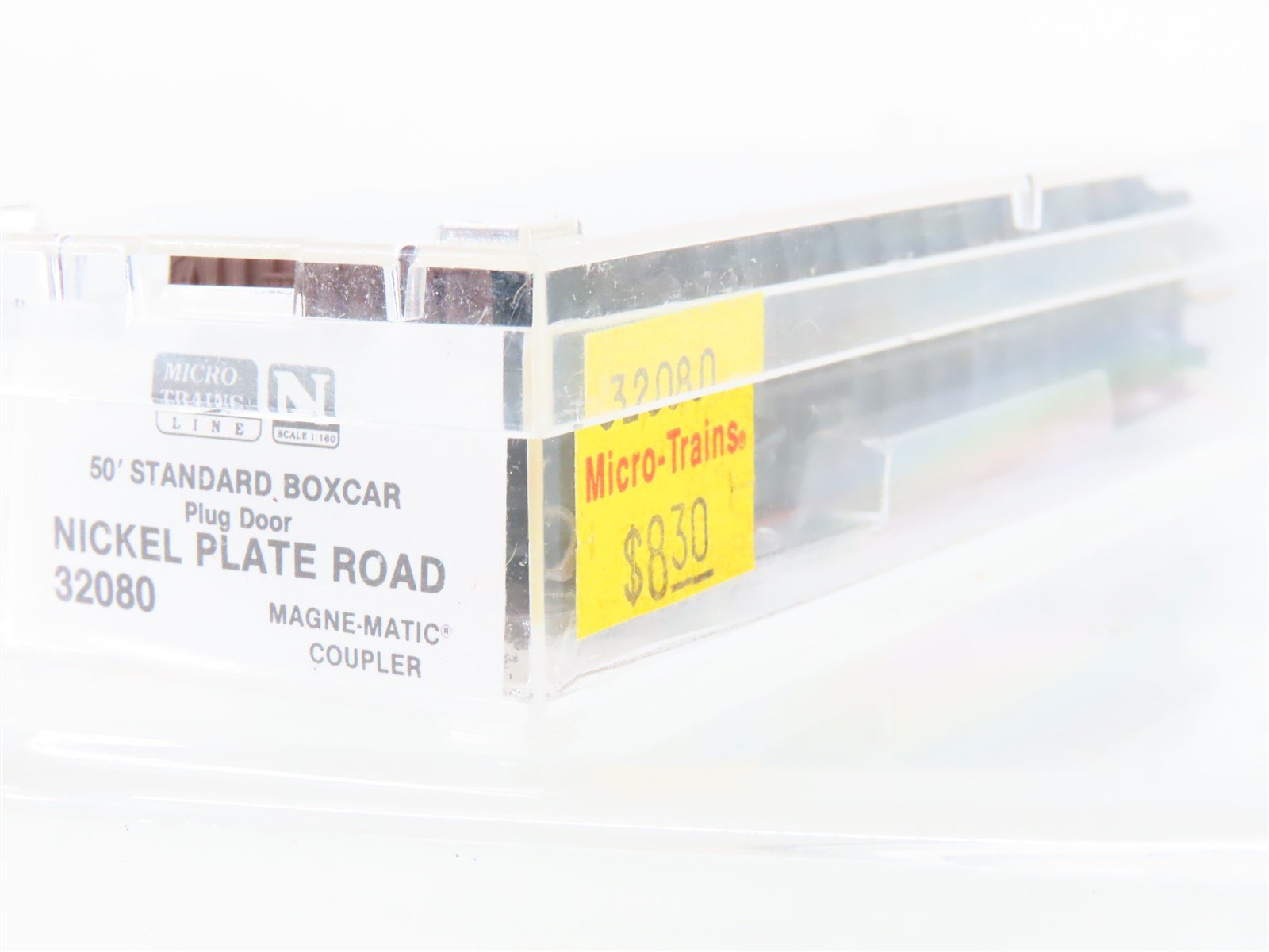 N Micro-Trains MTL 32080 NKP Nickel Plate Road 50' Plug Door Box Car #85499