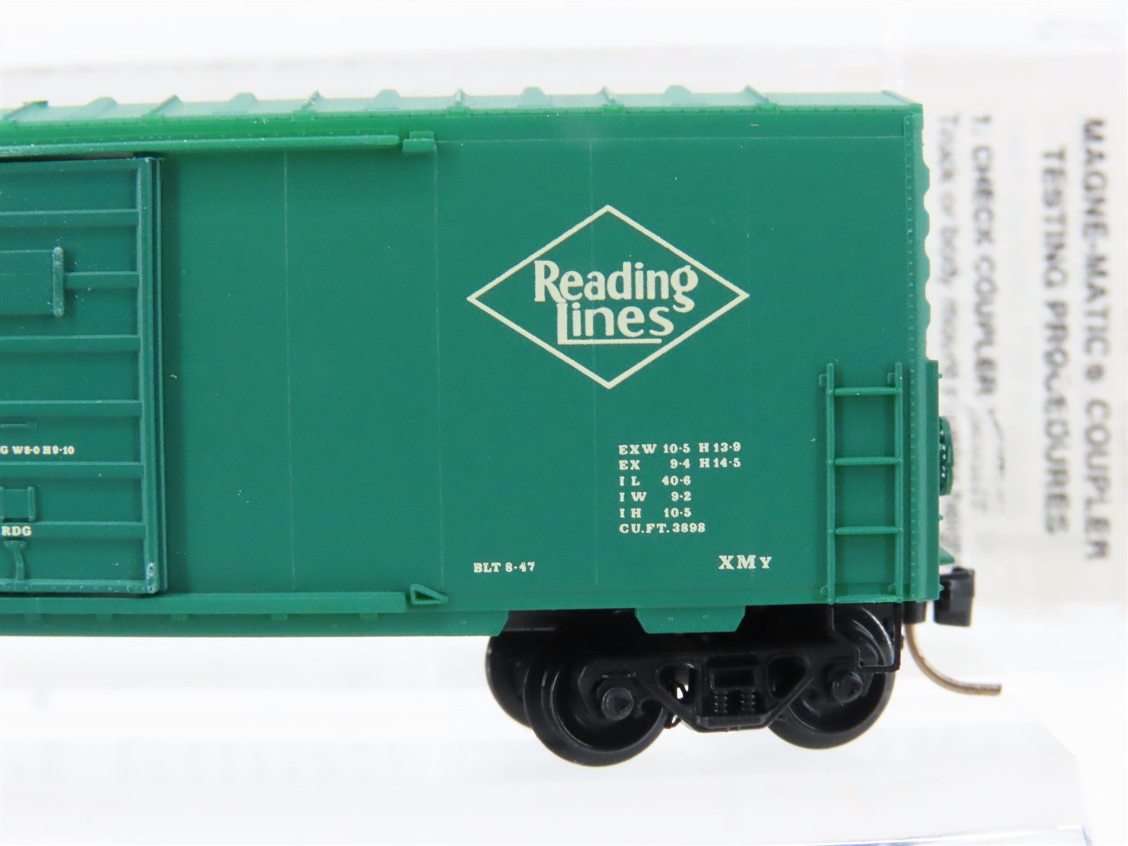N Scale Micro-Trains MTL 24230 RDG Reading Lines 40' Single Door Box Car #106007