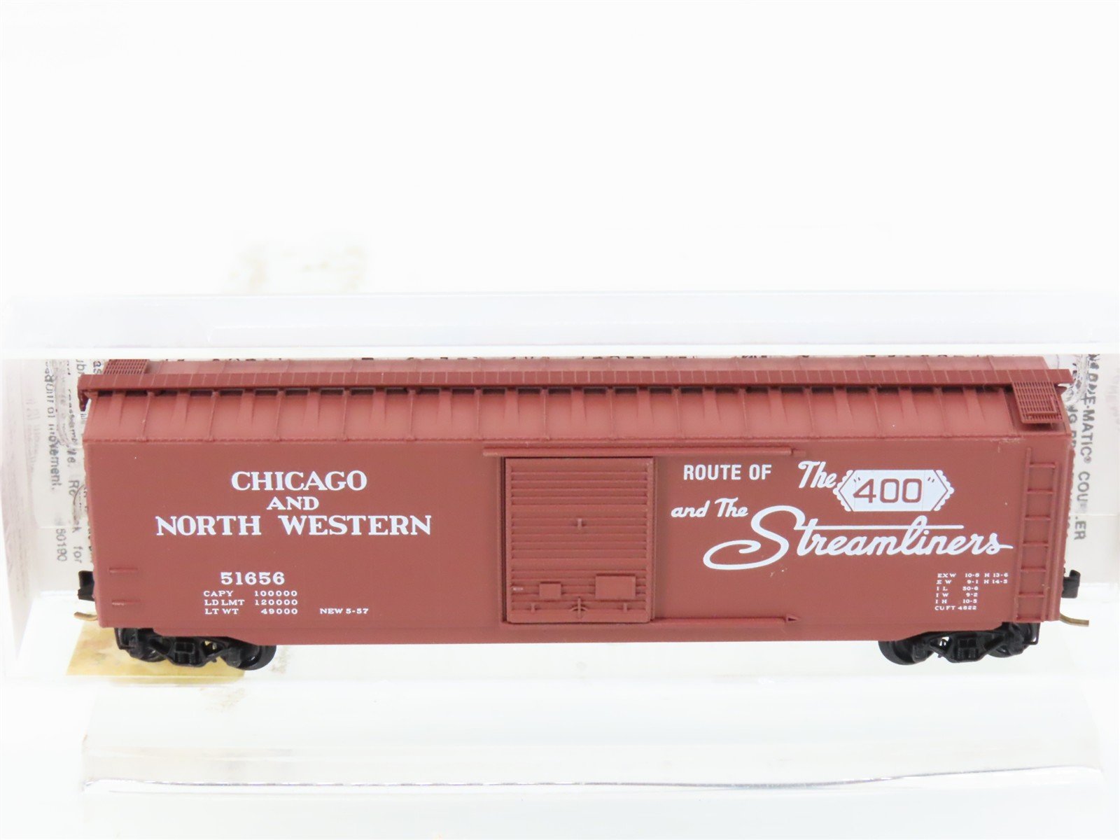 N Scale Micro-Trains MTL 31110 CNW Chicago & North Western 50' Box Car #51656