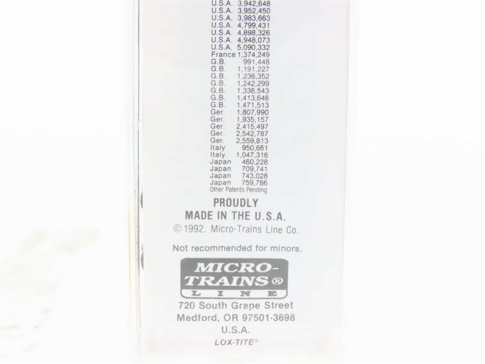 N Scale Micro-Trains MTL 31110 CNW Chicago & North Western 50' Box Car #51656