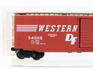 N Micro-Trains MTL 31160 WM Western Maryland 50' Single Door Box Car #34005