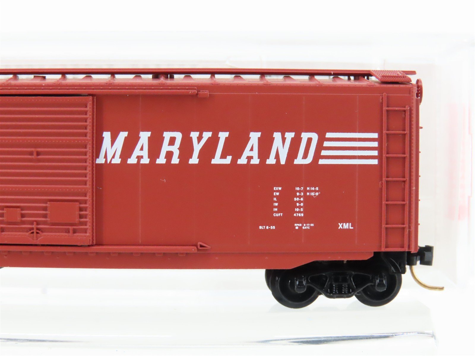 N Micro-Trains MTL 31160 WM Western Maryland 50' Single Door Box Car #34005