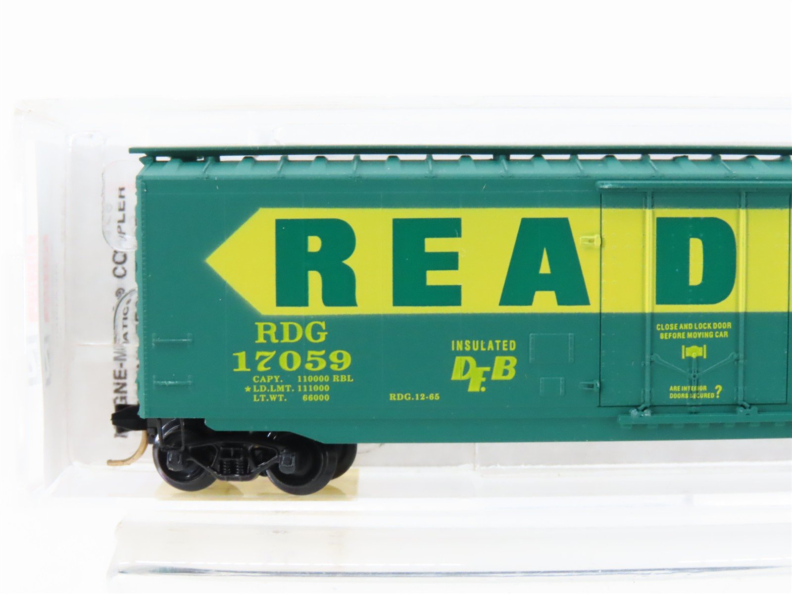 N Scale Micro-Trains MTL 32320 RDG Reading 50' Plug Door Box Car #17059