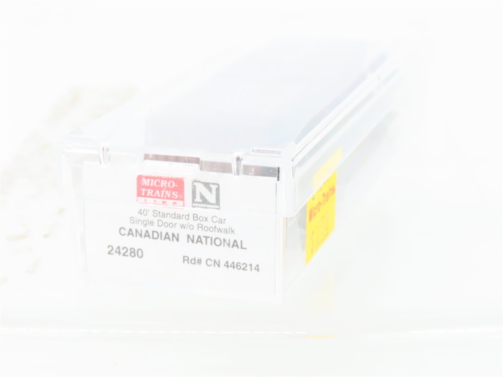 N Micro-Trains MTL 24280 CN Canadian National 40' Single Door Box Car #446214