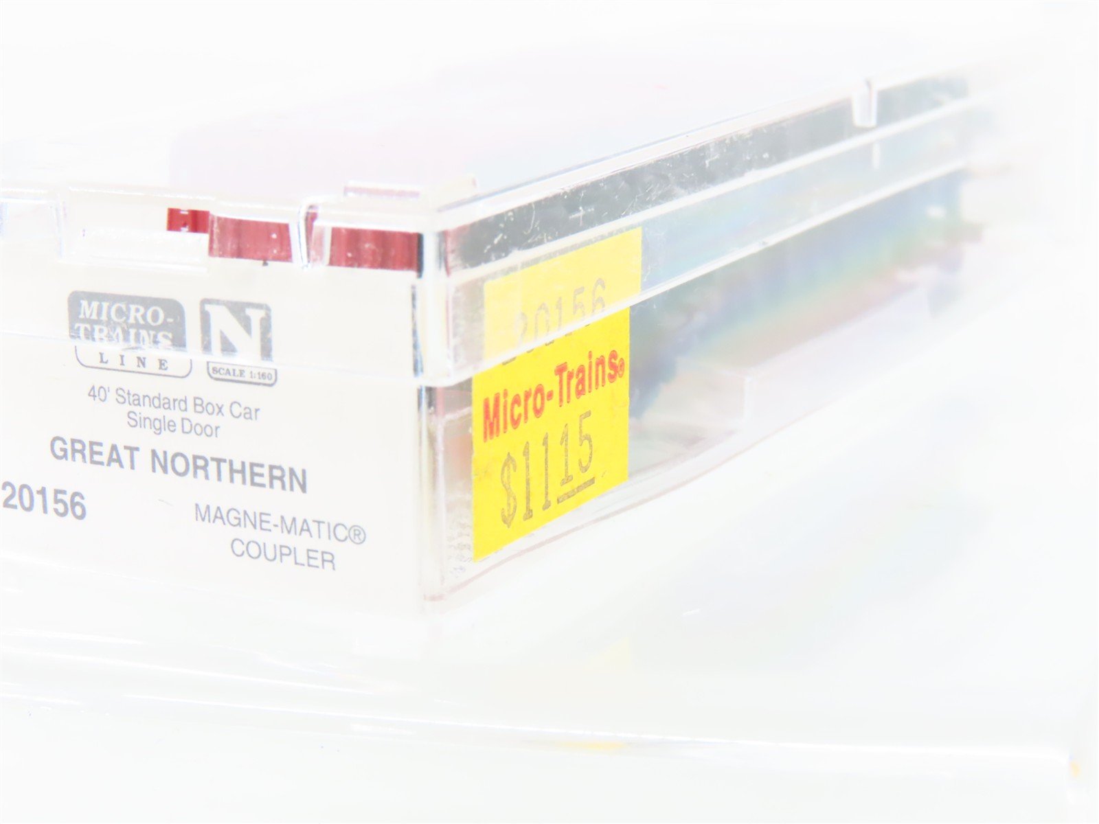 N Scale Micro-Trains MTL 20156 GN Great Northern 40' Single Door Box Car #18748