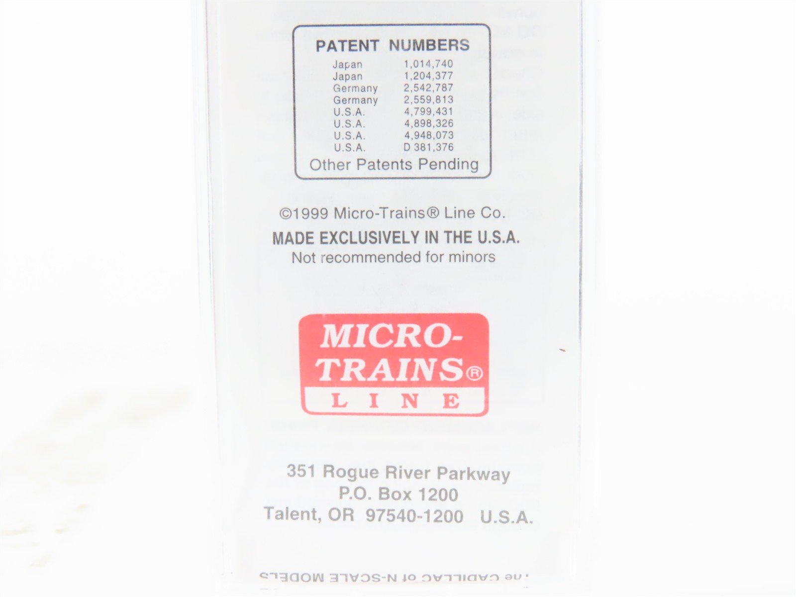 N Scale Micro-Trains MTL 39060 ATSF Santa Fe 40' Single Door Box Car #38693CT