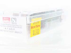 N Scale Micro-Trains MTL 39060 ATSF Santa Fe 40' Single Door Box Car #38693CT