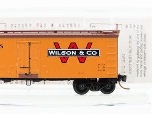 N Scale Micro-Trains MTL 58540 WCLX Wilson Car Lines 36' Wood Reefer #9259