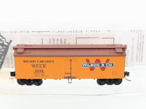 N Scale Micro-Trains MTL 58540 WCLX Wilson Car Lines 36' Wood Reefer #9259