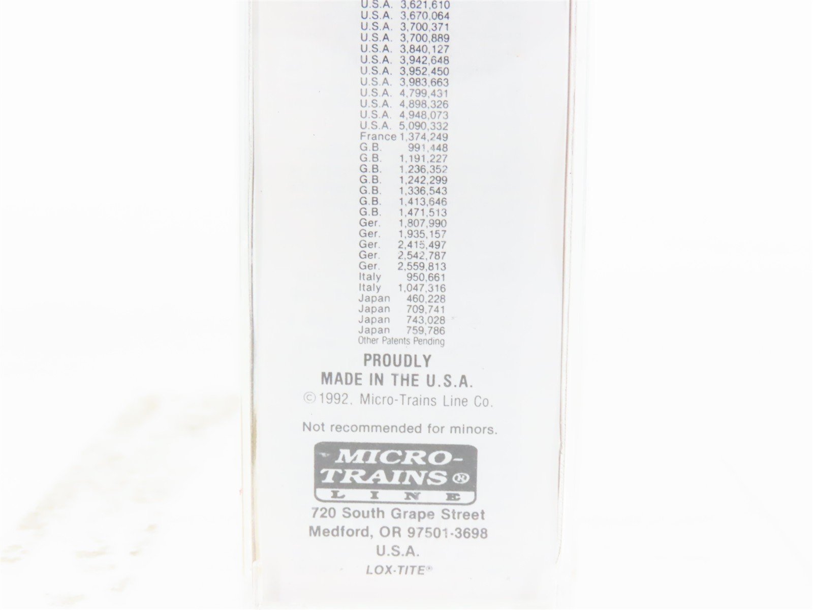 N Micro-Trains MTL 32240 SOU Southern Railway 50' Plug Door Box Car #522626