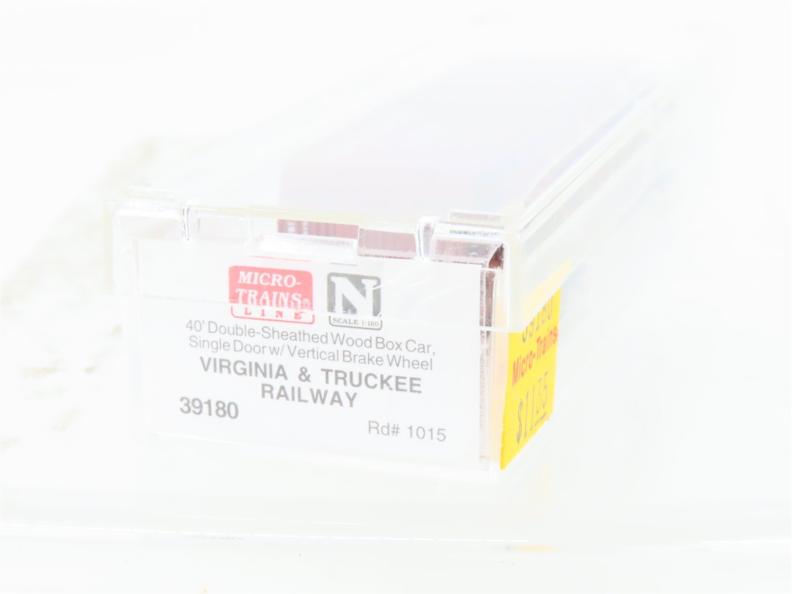 N Micro-Trains MTL 39180 V&T Virginia & Truckee 40' Single Door Box Car #1015