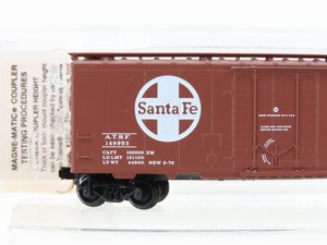 N Scale Micro-Trains MTL 21110 ATSF Santa Fe 40' Plug Door Box Car #149953
