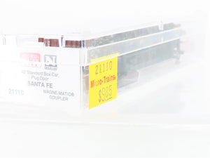 N Scale Micro-Trains MTL 21110 ATSF Santa Fe 40' Plug Door Box Car #149953