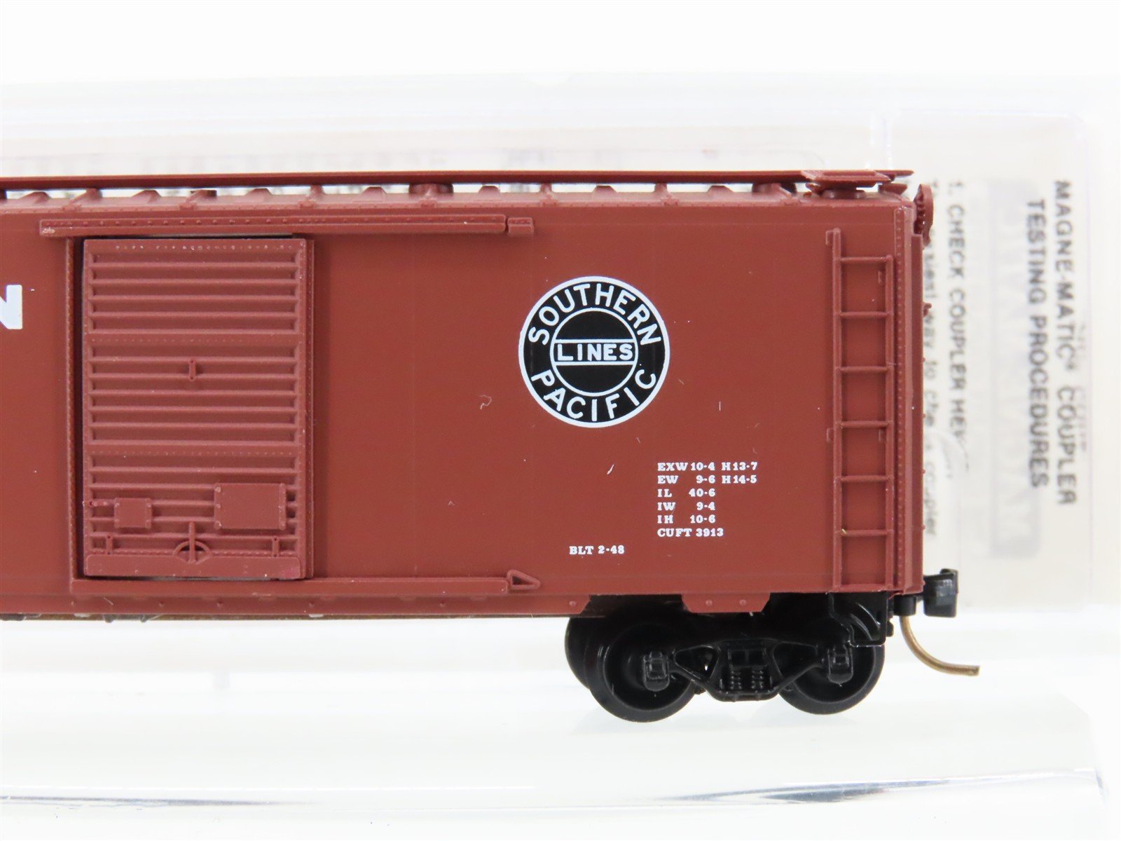 N Micro-Trains MTL 20080 SP Southern Pacific 40' Single Door Box Car #105047