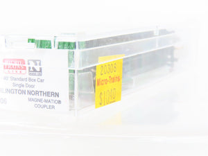 N Micro-Trains MTL 20306 BN Burlington Northern 40' Single Door Box Car #189284