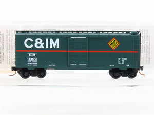 N Scale Micro-Trains MTL 20476 CIM Chicago & Illinois Midland 40' Box Car #16073