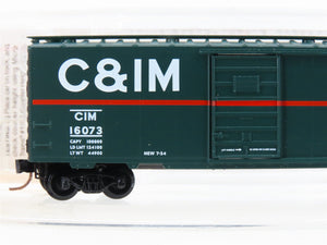 N Scale Micro-Trains MTL 20476 CIM Chicago & Illinois Midland 40' Box Car #16073