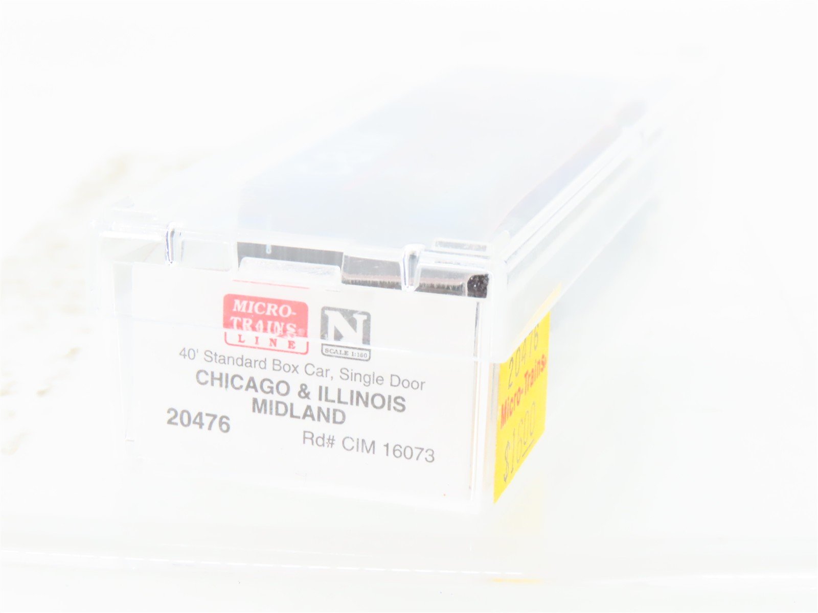N Scale Micro-Trains MTL 20476 CIM Chicago & Illinois Midland 40' Box Car #16073