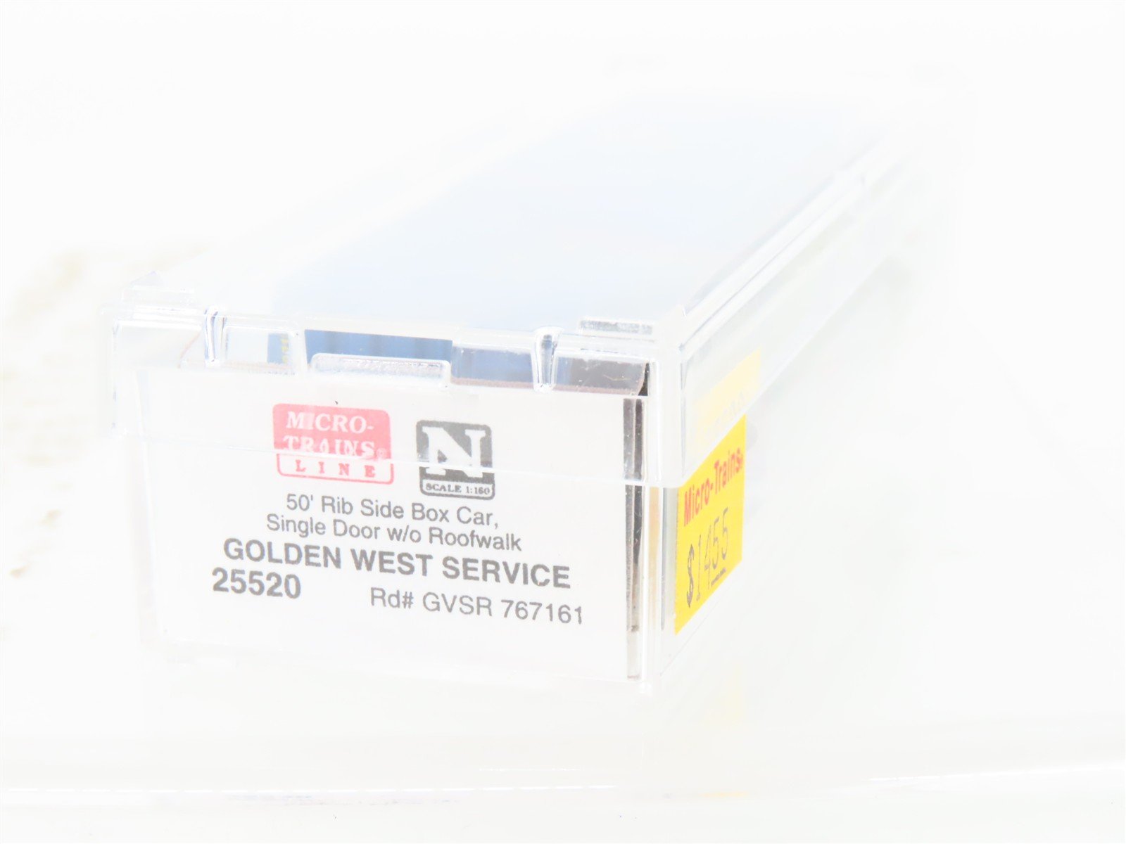 N Scale Micro-Trains MTL 25520 GVSR Golden West Service 50' Box Car #767161